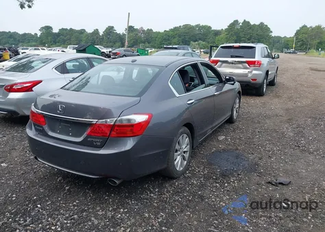 2013 Honda Accord Ex-L V-6 from USA, damaged, VIN 1HGCR3F80DA039111